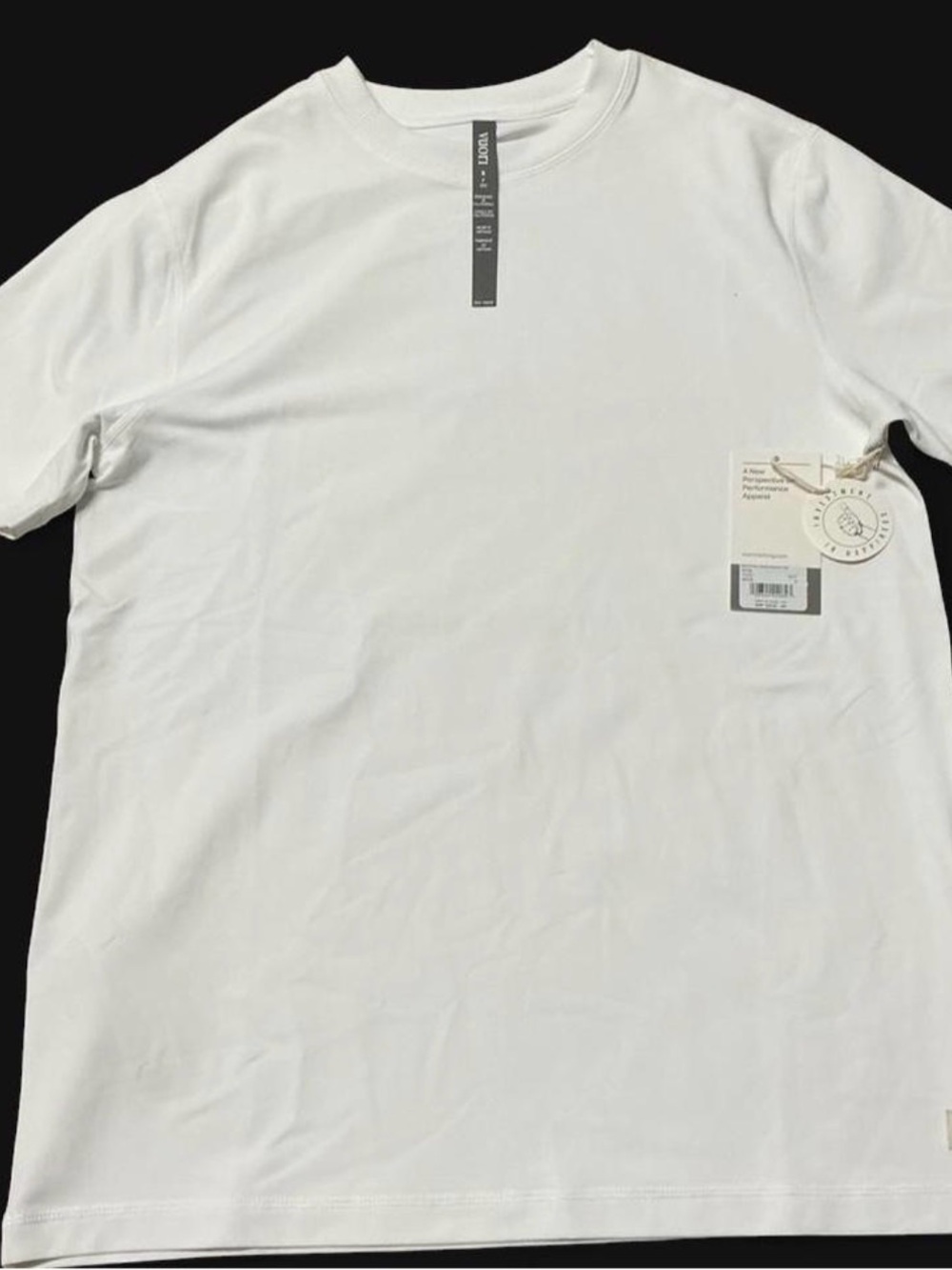 Vuori Ponto Performance Tee w/ Crew Neck NWT Small